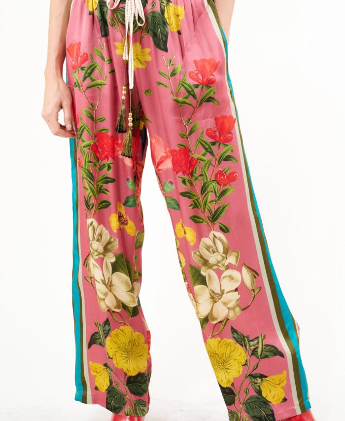 My Valentine Pants: Dusty Rose Floral / S